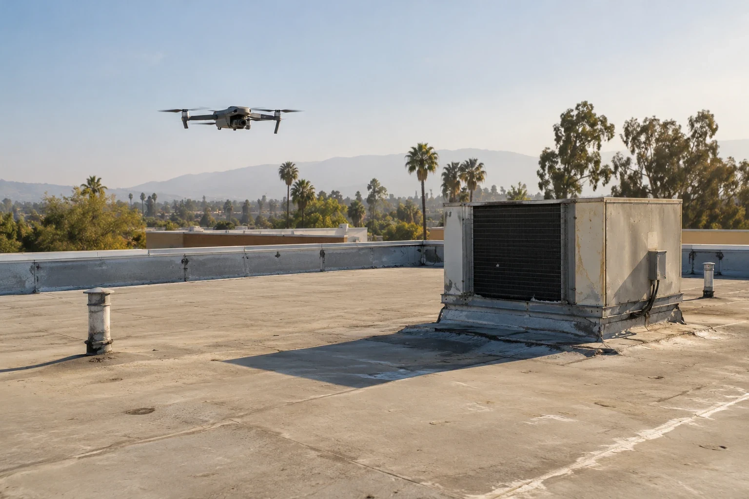 Drone Roof Inspection in Santa Clarita, CA Drone Roof Inspection in Santa Clarita, CA